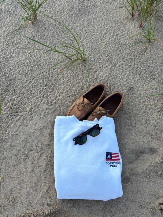 Embroidered Crewneck Sweatshirt