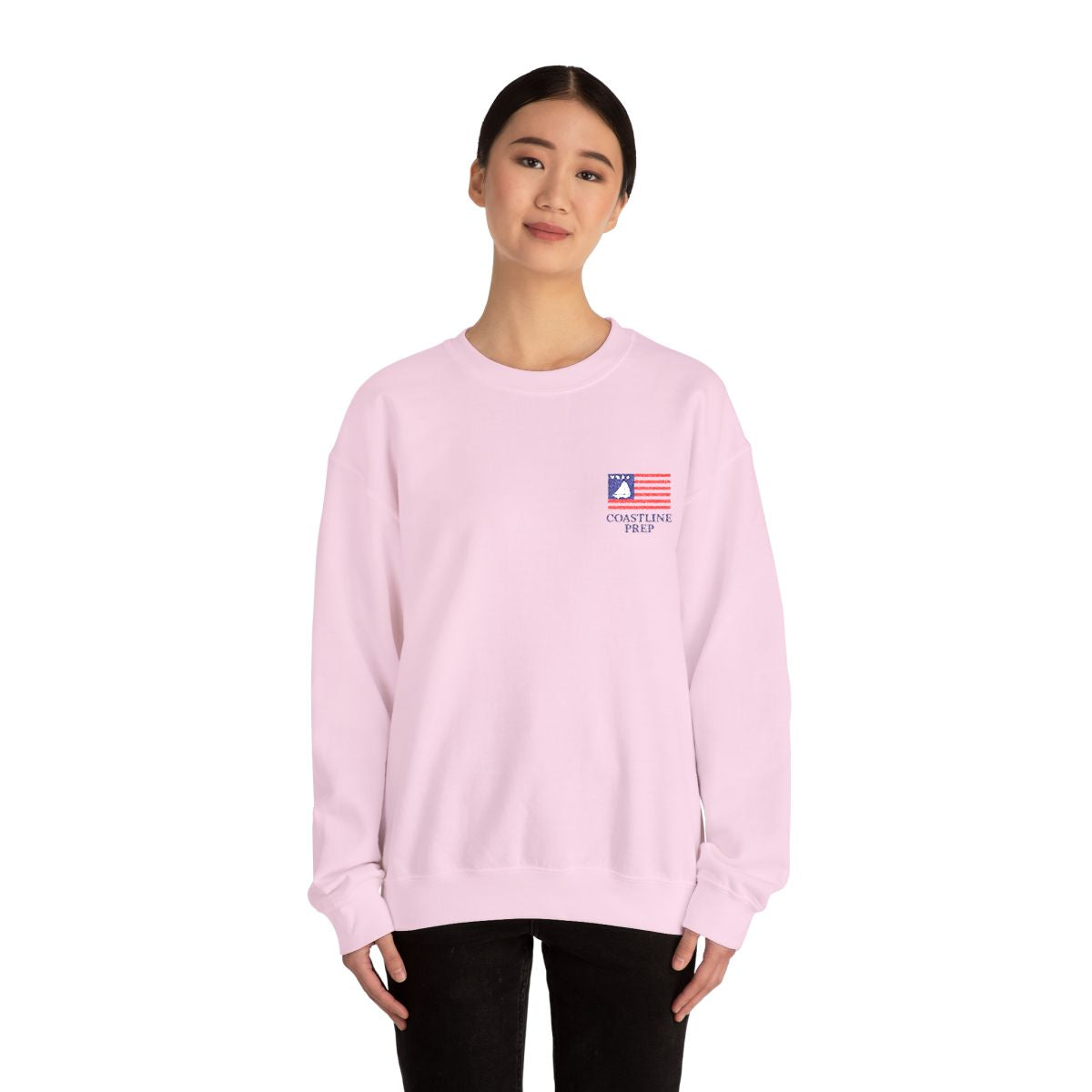 Embroidered Crewneck Sweatshirt